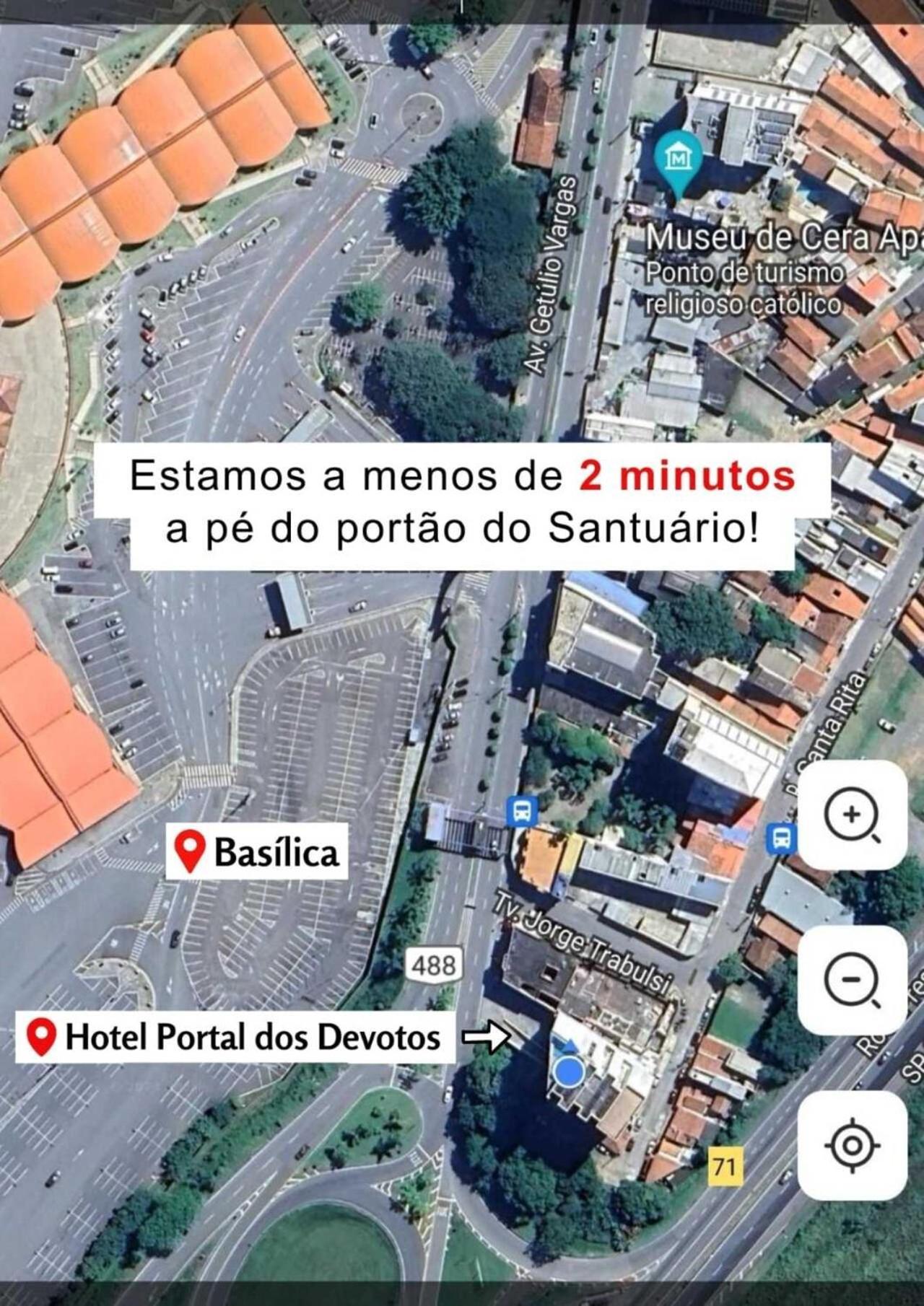 Hotel Portal Dos Devotos Aparecida  Ngoại thất bức ảnh